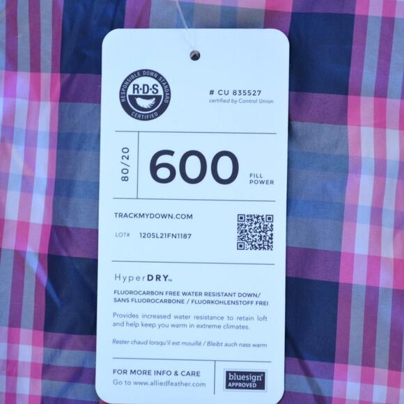 NWT Lands End Down Puffer Parka Jacket Coat Size L - Picture 5 of 6